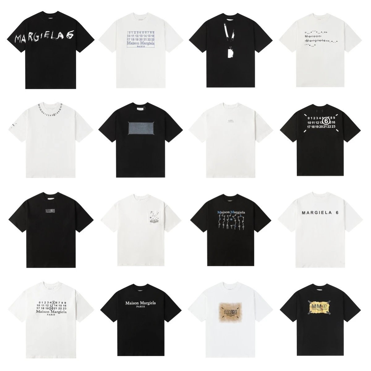 Casual double gauze men's short sleeve T-shirt  