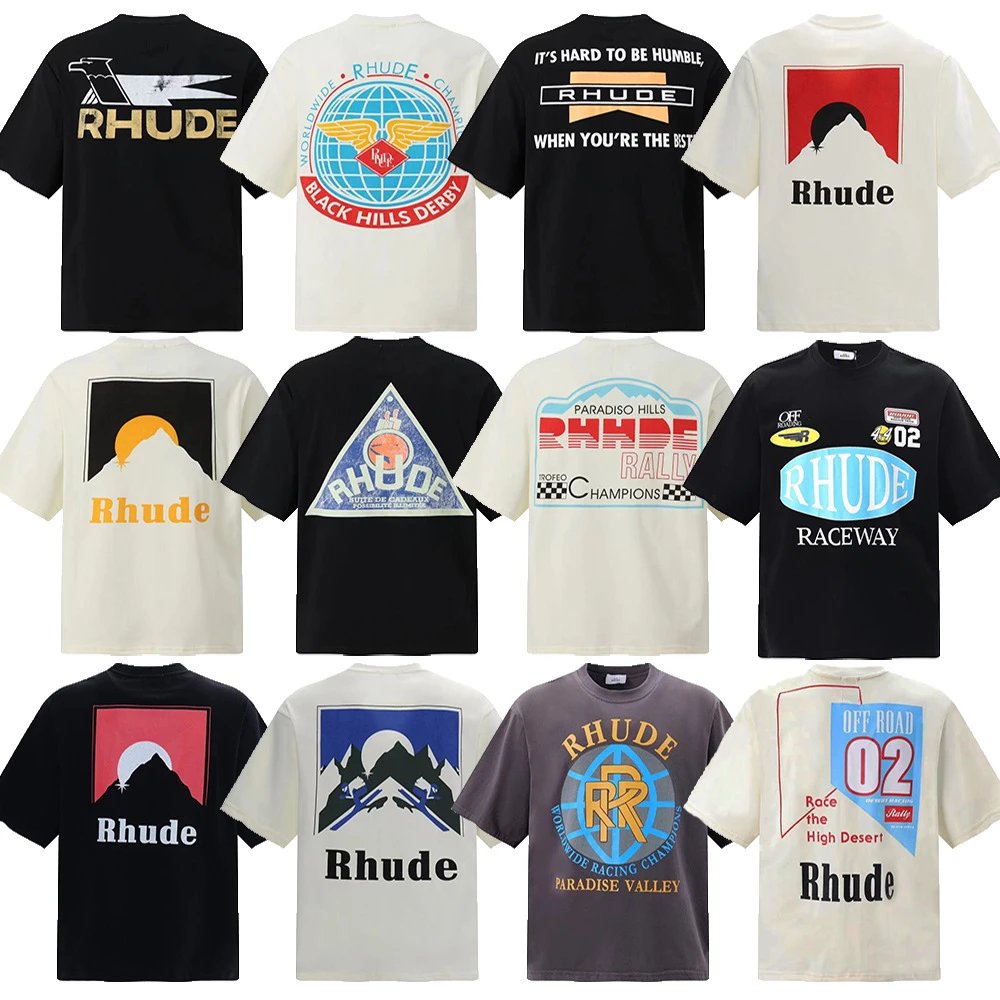 Retro Heavy Cotton Washed Short Sleeve T-Shirt Half Sleeve Summer  