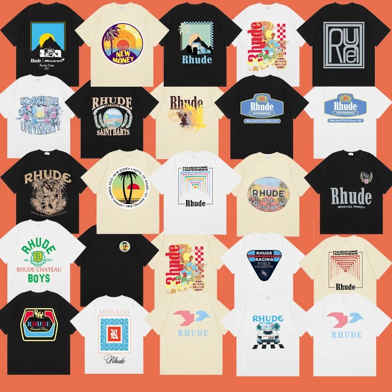 Los Angeles niche trendy clothing loose and fashionable bottoming T-shirts  