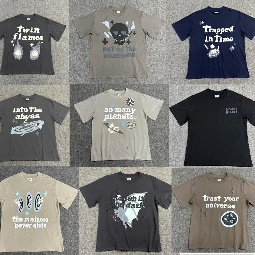 Loose round neck short sleeve men's and women's casual T-shirt couples half-sleeve trend  